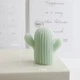 Свеча “Кактус” светло -зелёного цвета ручной работы - изображение 5