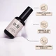 Титанове покриття 2-в-1 PNB UV Titanium Base/Top Coat 17 мл - зображення 3