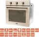 Духовый шкаф газовый Ventolux MILANO ESG (IVORY) - изображение 3