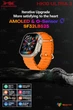 Смарт-годинник Smart Watch HK 10 Ultra 3, AMOLED 49 mm, 2 ремінці, 2024 г, укр меню Yellow - зображення 6
