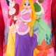 Детская теплая флисовая пижама для девочки Disney Princesse XH20142.B 92-98 см Фуксия (3609087478442) - изображение 4