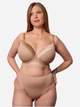 Бюстгальтер з кісточками brabrabra Memory foam SLZ24201248 70G Нюд (6900720000615) - зображення 3