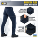 Брюки M-Tac Rubicon Flex Dark Navy Blue 32/32 - изображение 4