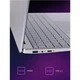 Ноутбук 15,6 дюймів Intel Celeron N4000 пам'ять 8 ГБ SSD 256 ГБ система Windows 10 Срібло - изображение 9