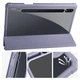 Чохол TPUCristal SlimTPU Spen holder для Samsung Galaxy Tab S7 FE/Plus/S8 Plus 12.4 Фіолетовий - изображение 5