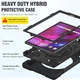 Чохол Rugged 3 Layers броньований протиударний з захистом Lenovo Tab K10 Tb-x6c6 Чорний - зображення 3