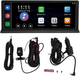 Відеореєстратор автомобільний 10.26" сенсор Full HD ADAS WiFi Carplay Bluetooth FM-transmit Airplay Hands Free 2 камери с1026 - изображение 7