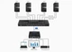 Переключатель - удлинитель (коммутатор) 4K HDMI KVM 4 входа на 1 выход по витой паре до 70 метров Lenkeng LKV441EX - изображение 2
