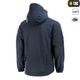 Куртка M-Tac Soft Shell з підстібкою Dark Navy Blue M - зображення 4