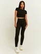 Джинси Skinny жіночі Tally Weijl SPACOSMART6-HH 32 Чорні (7612950085803) - зображення 3