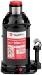 Домкрат гидравлический бутылочного типа Wurth BLACK-20T (071554420) - изображение 2