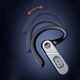 Беспроводная водонепроницаемая Bluetooth гарнитура V28 TWS с наушным креплением, 110 мАч, черная "P" (92253222) - изображение 3