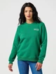 Свитшот женский Wrangler 112356509 S Зеленый (5401139090101) - изображение 1