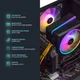 Ігровий комп'ютер ASGARD (I124F.32.S5.47.848W) / Intel Core i5-12400F (2.5–4.4 ГГц) / RAM 32 ГБ / SSD 500 ГБ / NVIDIA GeForce RTX 4070 - изображение 3