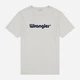 Футболка хлопковая длинная мужская Wrangler 112350523 3XL Белая (5401019845166) - изображение 6