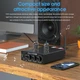 Ламповий підсилювач Douk Audio P6 MINI, HiFi, Bluetooth, стерео, аудіо регулятор тембру Black - зображення 2