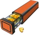 Премиальный контейнер для таблеток Vguoorg Daily Pill Box 7 Day Orange - изображение 1