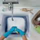 Таз квадратний 17л, 45х35х18 см синій Primavera, STEFANPLAST 27533 - зображення 2