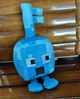 М'яка іграшка Голем Синій ключ / Dungeons Blue Key Golem 18 см із майнкрафт/minecraft - зображення 2