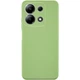 Чехол Fiji Style для Xiaomi Redmi Note 13 силикон бампер с защитой блока камер фисташковый - изображение 1