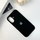 Чохол силіконовий Full Silicone Case for iPhone 16 Black (з закритим низом) - изображение 4