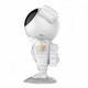 Лазерный ночник-проектор звездного неба Astronaut LED с пультом white - изображение 8
