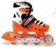 Ролики раздвижные Scale Sports с PU колесами. ORANGE. Размер 34-38 - изображение 3