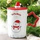 Новорічна чашка з кришкою і ложкою "Snowman", 360мл, Сніговик - зображення 3
