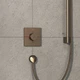Внешняя часть смесителя без скрытой части HANSGROHE ShowerSelect Comfort E бронза латунь 155x155мм 15571140 - изображение 2