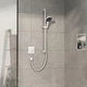 Зовнішня частина змішувача без прихованої частини HANSGROHE ShowerSelect Comfort Q білий латунь 155x155мм 15581700 - зображення 3