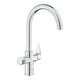 Cмеситель для кухни с краном для фильтрованной воды GROHE Blue Pure StartCurve хром латунь CV035615 - изображение 5