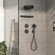 Перемикач потоку HANSGROHE ShowerSelect Comfort S прихованого монтажу латунний графіт 15558340 - зображення 3