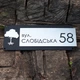 Двошарова табличка з номером дому | Сучасний дизайн - A31 (450 на 160 мм) - зображення 3