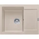 Мойка для кухни FRANKE гранит Maris MRG 611-62 620x500мм прямоугольная врезная с сифоном бежевая 114.0381.007 - изображение 1