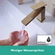 Змішувач для умивальника з джойстиком HANSGROHE Tecturis E EcoSmart+ бронза латунь з донним клапаном 73010140 - зображення 5