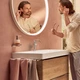 Змішувач для умивальника з джойстиком HANSGROHE Tecturis S CoolStart EcoSmart+ хром латунь 73341000 - зображення 2