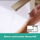 Cмеситель для умывальника с джойстиком HANSGROHE Tecturis E CoolStart бронза латунь с донным клапаном 73023140 - изображение 7