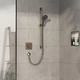 Зовнішня частина змішувача без прихованої частини HANSGROHE ShowerSelect Comfort Q бронза латунь 155x155мм 15581140 - зображення 3