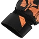 Перчатки вратарские с защитой пальцев Reusch Goalkepeer Gloves 815 размер 8 Black-Orange - изображение 3