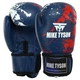 Перчатки боксерские на липучке Mike Tyson SP-Sport 8448 размер 14 унций Blue-Red - изображение 1