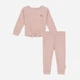 Дитячий комплект (кофта+штани) для дівчинки Calvin Klein 11085839 68 см Рожевий (1159815847) - зображення 1