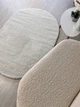 Пухнастий килим Super Softness 1.6х2.3 м. овал білий 2144\F401 - зображення 4
