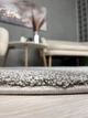 Пухнастий килим Super Softness 1.6х2.3 м. овал сірий 2144\F404 - зображення 10