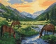 Картина за номерами 40х50 см. Передсвітанковий час. Ідейка. КНО6605 - зображення 1