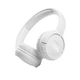 Беспроводные наушники накладные JBL Tune 510BT White (JBLT510BTWHTEU), закрытые, 40 часов автономн. работы, с микрофоном, складывающиеся, белые - изображение 1