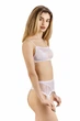 Бюстгальтер-топ жіночий з сіточки з мереживом Felisiya Lingerie Білий 2009-001-1599в M - зображення 2
