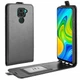 Чехол IETP для Xiaomi Redmi Note 9 флип вертикальный кожа PU черный - изображение 1
