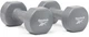 Гантели Reebok 5 кг винил 2 шт Серые (RAWT-18005) - изображение 2