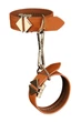Наручники для рук/щиколоток LOCKINK Wristcuffs/Anklecuffs Brown Set Коричневі One Size - зображення 1