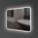 Зеркало в ванную DEVIT Acqua 60x80см c подсветкой сенсорное включение прямоугольное 5257281 - изображение 4